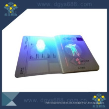 UV Invisible Watermark Anti-Counterfeiting Zertifikat Druck